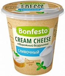 Сыр творожный Бонфесто 125 Кремчиз воздушный Сливочный 65%