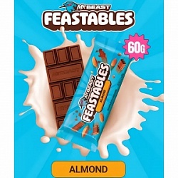 Шоколад Мистер Бист 60г Миндаль