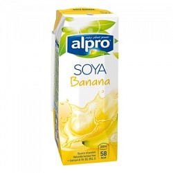Напиток Альпро 1л Соево-банановый обогащенный кальцием и витаминами т/п Россия