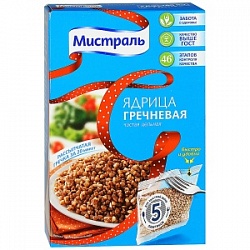 Мистраль Гречка 5х80г ядрица