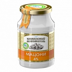 Кавсказский долгожитель Мацони 400г 4% ст/б