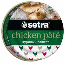 Паштет Сетра 100г Куриный ж/б