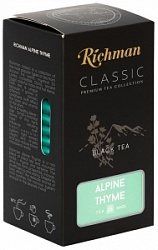 Чайный напиток Ричман 25*2г Альпийский чабрец