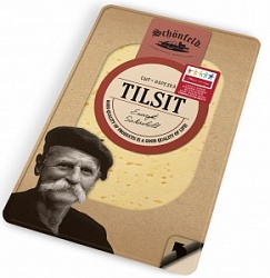 Сыр Шенфельд 125г Тильзитер 45% нарезка