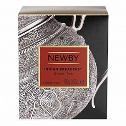Чай Ньюби черный 100г Индийский завтрак к/п Чай Ньюби черный 100г Индийский завтрак к/п