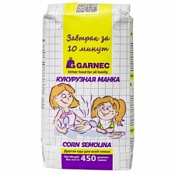 Крупка Гарнец 450г Кукурузная манка б/глютена