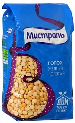 Мистраль Горох 900г Желтый колотый Мистраль Горох 900г Желтый колотый