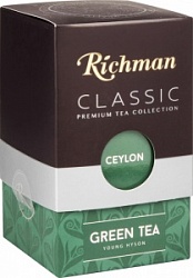 Ричман Чай зеленый 100г YH крупнолистовой Цейлон