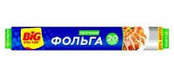 Фольга Биг Сити Лайф 20м +20% алюминевая