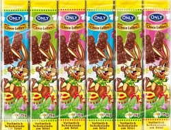Шоколад Онли 6*15г Пасхальный молочный на палочке