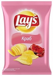 Чипсы Лейз 37г Краб Чипсы Лейз 37г Краб
