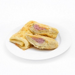 Блинчики с ветчиной, сыром и омлетом вес.