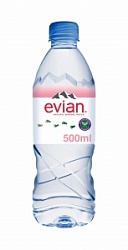 Вода Эвиан 0,5л п/эт