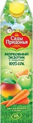 Сок Сады Придонья 1л Морковный Экзотик морковь+апельсин+манго+яблоко