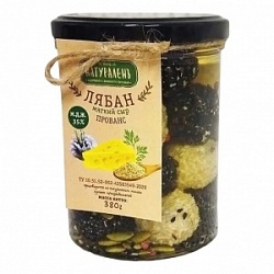 Сыр мягкий НАТУРАЛЕНЪ 380г Лябан прованс ст/б