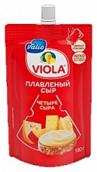 Сыр плавл Виола 180г Четыре сыра 45%