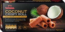 Трубочки Татава 75г с Кокосом к/у
