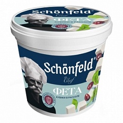 Сыр Шенфельд 350г Фета в рассоле 45%