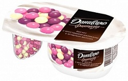 Йогурт Даниссимо 105г Фантазия ягодные шарики 6,9% ст