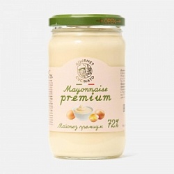Майонез Cucinato Gourmet 310г Премиум 72% ст/банка