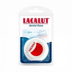 Зубная нить Лакалют 50м Дентал