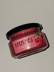 Крем-мед 140г с малиной ст/б Крем-мед 140г с малиной ст/б