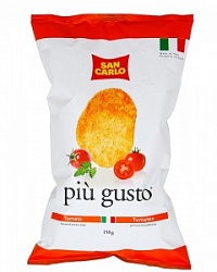 Чипсы Сан Карло 150г картоф.со вкусом томатов Чипсы Сан Карло 150г картоф.со вкусом томатов
