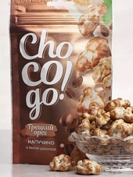 Грецкий орех Чоко Го 100г Капучино в белом шоколаде