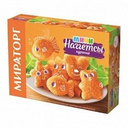 Мираторг мини нагетсы куриные 250гр