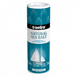 Сетра соль морская пищевая 250г мелкая