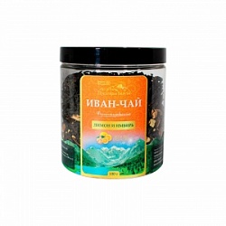 Напиток чайный Предгорья Белухи 100г Иван-чай лимон и имбирь п/б Напиток чайный Предгорья Белухи 100г Иван-чай лимон и имбирь п/б