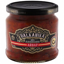 Балканика Айвар 360г Икра из печеного перца