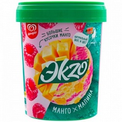 Мороженое Экзо 520г Манго малина ведро (6)