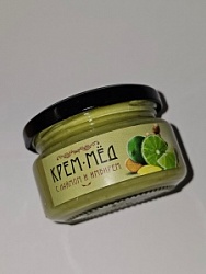 Крем-мед 140г с лаймом и имбирем ст/б