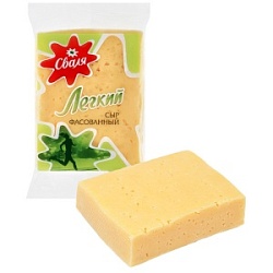 Сыр Сваля Легкий 200г 35% кусок