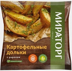 Картофельные дольки Мираторг 400г с укропом