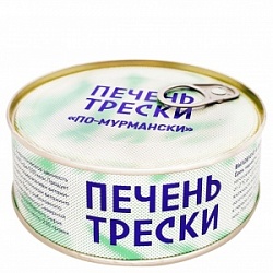 Печень РыбаТут 230г Трески Мурманск ж/б