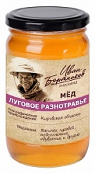 Мёд Пчеловод Иван Бортников 500г Луговое разнотравье