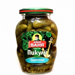 Пикули Дядя Ваня 350г Одесские ст/б Пикули Дядя Ваня 350г Одесские ст/б