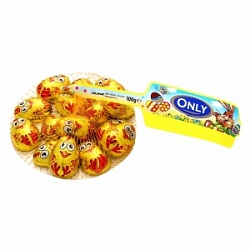 Шоколад Онли 84г Пасхальные Цыплята в сетке