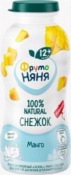 Продукт кисломолочный ФрутоНяня 0,2л Снежок Манго м.д.ж. 2,0%