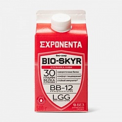 Напиток кисломолочный Экспонента 0,5л BIO-SKYR 3в1 Клубн-Киви