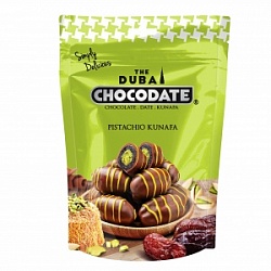 Финики Шоколате 90с фисташковой пастой и тестом кунафа в молочном шоколаде