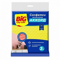 Салфетки Биг Сити Лайф 3шт Аккорд