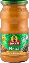 Икра Дядя Ваня 460г Кабачковая ст/б Икра Дядя Ваня 460г Кабачковая ст/б
