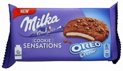 Печенье Милка Сенсейшн 156г Орео Крем