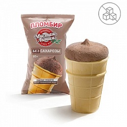 Мороженое ЧЛ 80г БЕЗ САХАРОЗЫ шоколадный ваф ст (25)