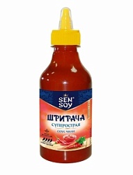 Сен Сой соус чили шрирача 310гр Суперострая пл/б
