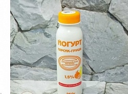 Йогурт Джанкой 260г Персик+Груша бут