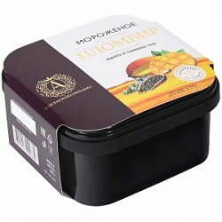 Мороженое А.РОСТАГРОКОМПЛЕКС 300г Пломбир с Манго и семенами чиа 15%